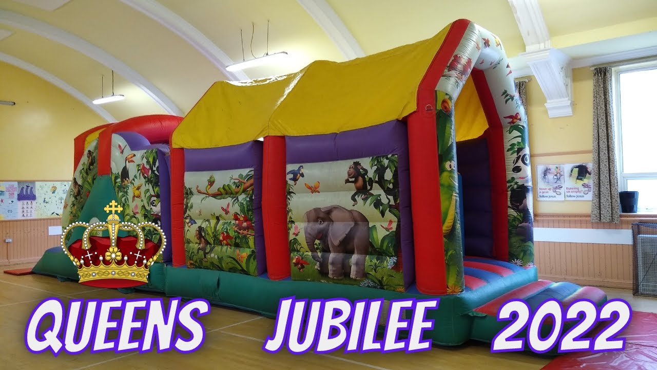 An Inflatable CASTLE Fit For A QUEEN! - Queens Jubilee Celebrations  2022