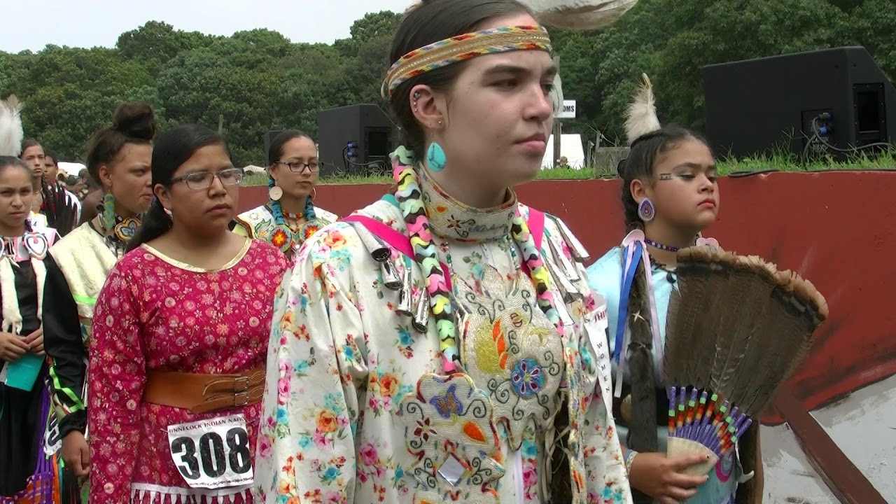 Monday Grand Entry - Shinnecock Reservation Pow Wow - Labor Day 2018