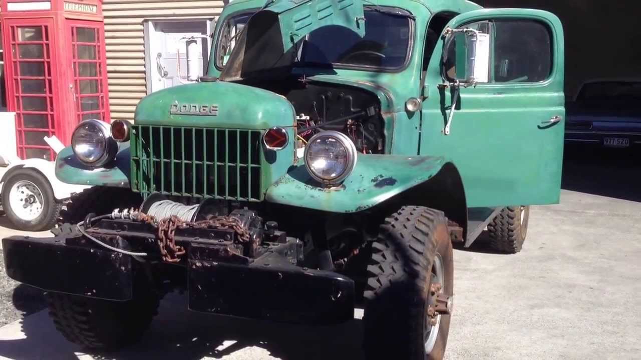 1946 Dodge Power Wagon Factory Dual Cab