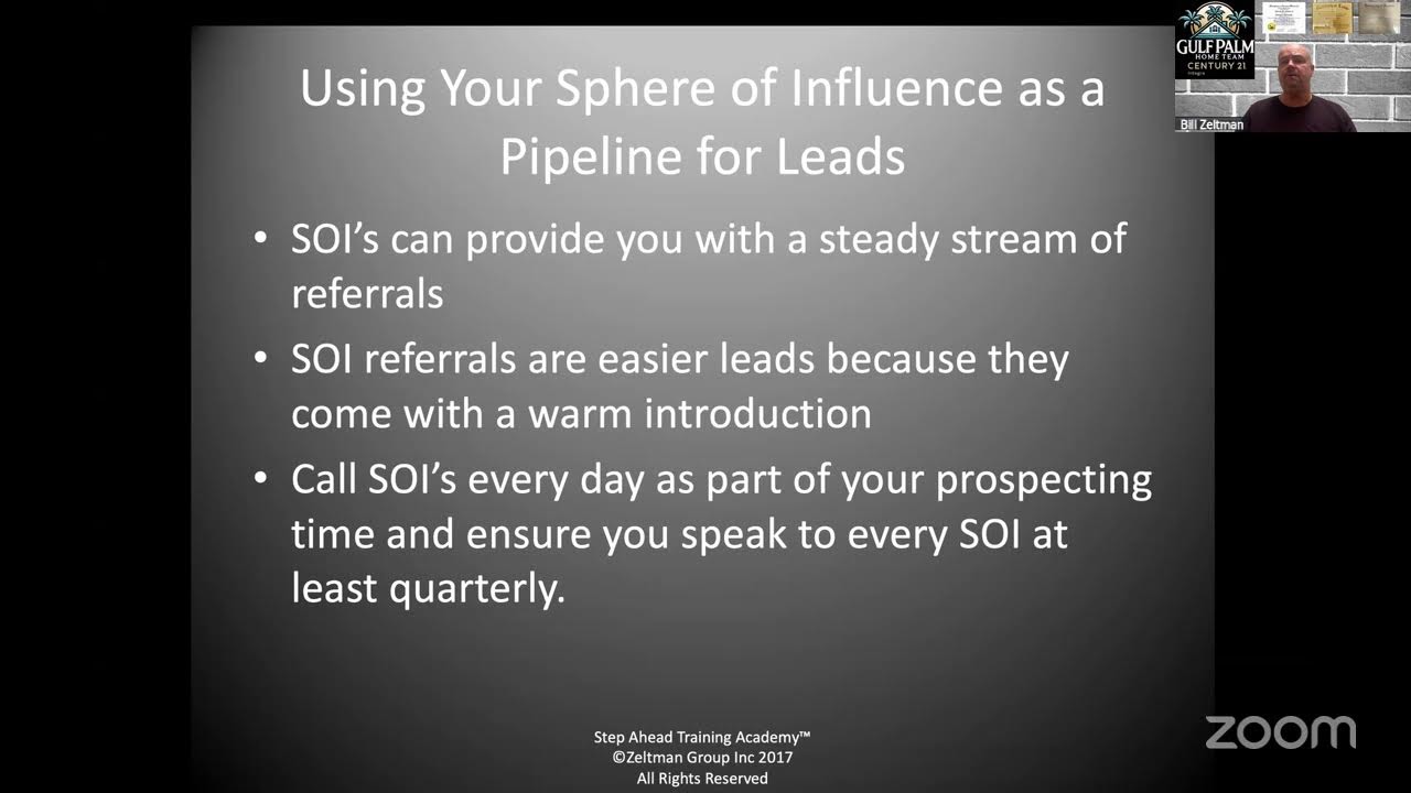 PFS 104 Sphere of Influence Success