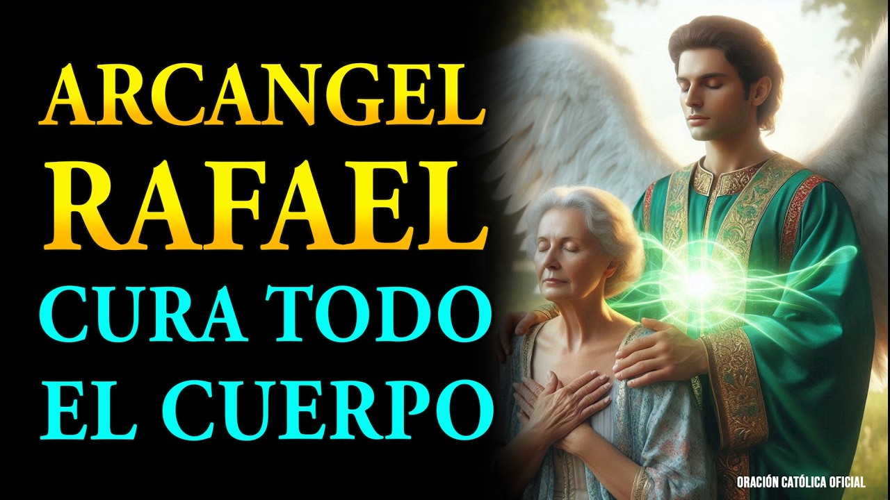 HOY RECIBES CURA DIVINA DE CABEZA A PIES | ARCÁNGEL RAFAEL