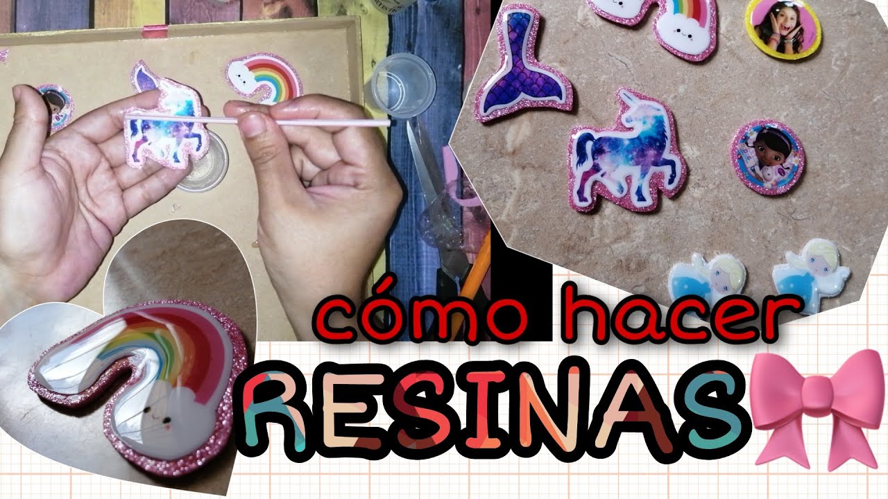 COMO hacer RESINAS para MO&Ntilde;OS | Procedimiento completo