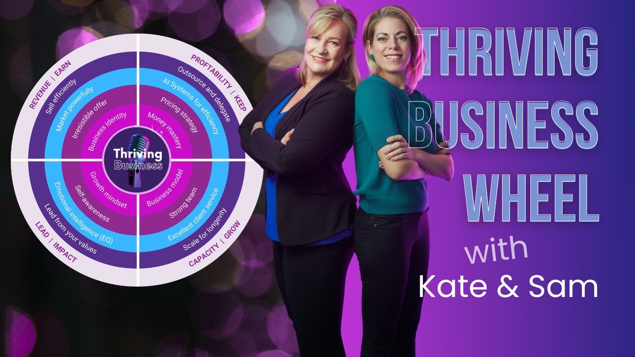 Introducing the Thriving Business Wheel: An 18-Episode Framework for Growth Without Burnout