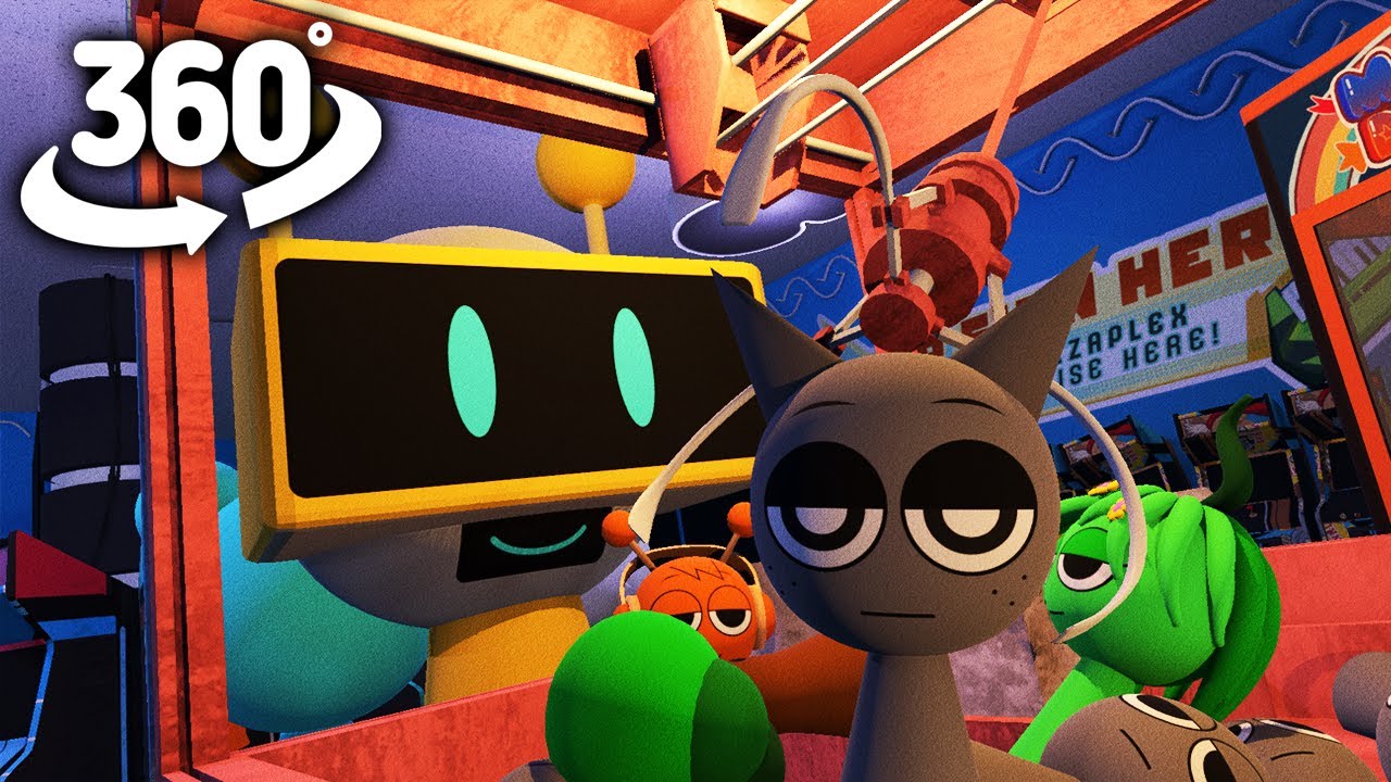 Exciting Incredibox Sprunki Claw Machine Challenge | 360&deg; VR