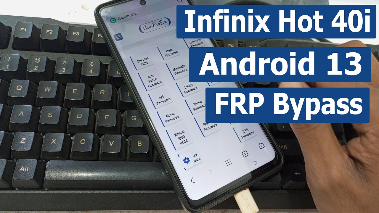 Infinix Android 13 FRP Bypass 2024 | infinix Hot 40i FRP Unlock Android 13 2024 | Without PC X6528