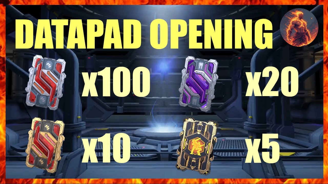 Big Datapad Opening #warrobots #opening