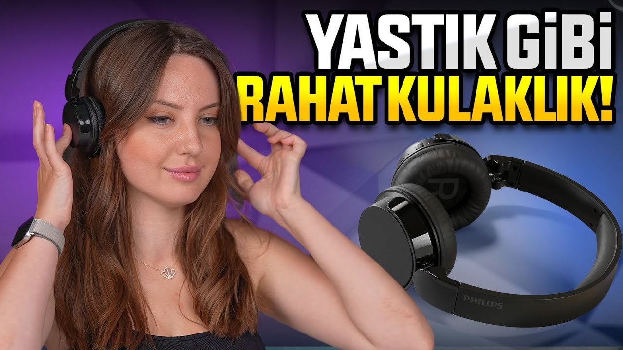Yastık gibi rahat kulaklık! Philips TAH4209 inceleme!
