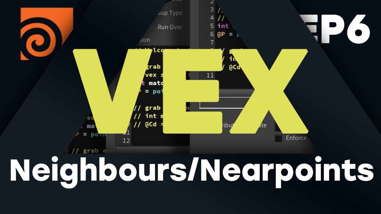 Houdini Vex - Neighbours/Nearpoints | S1EP6