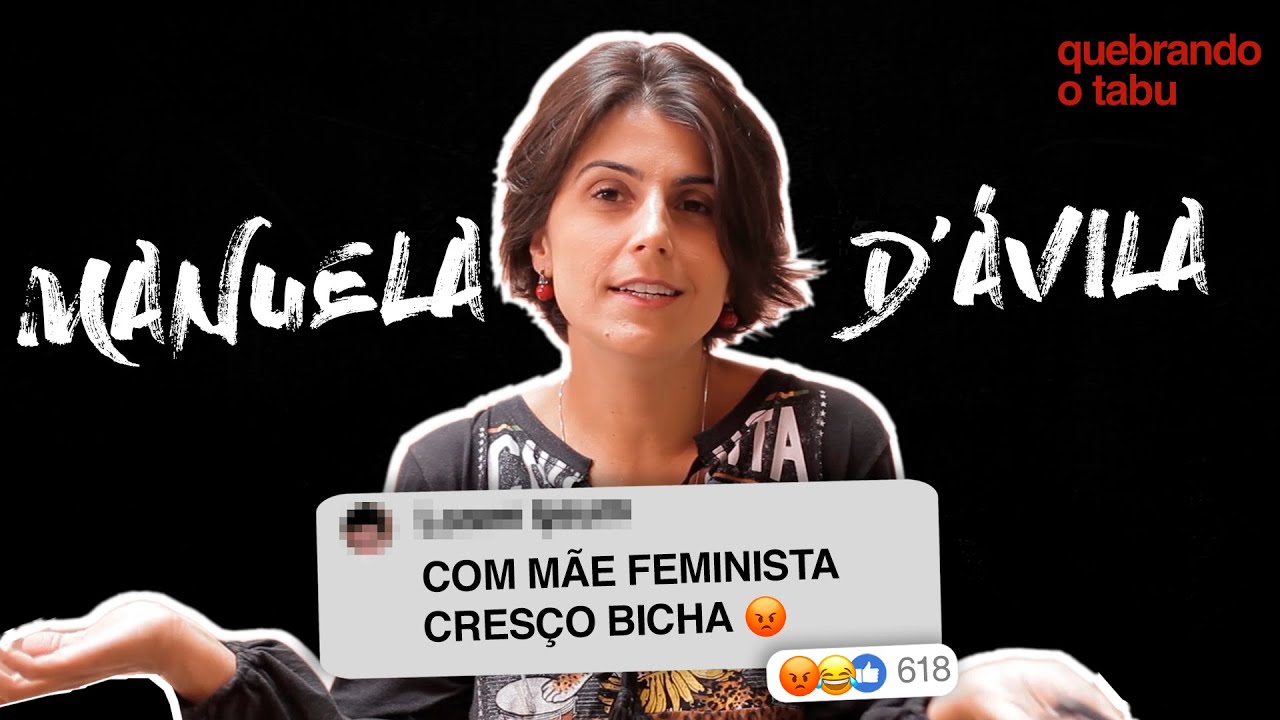 Manuela D'ávila LENDO COMENTÁRIOS