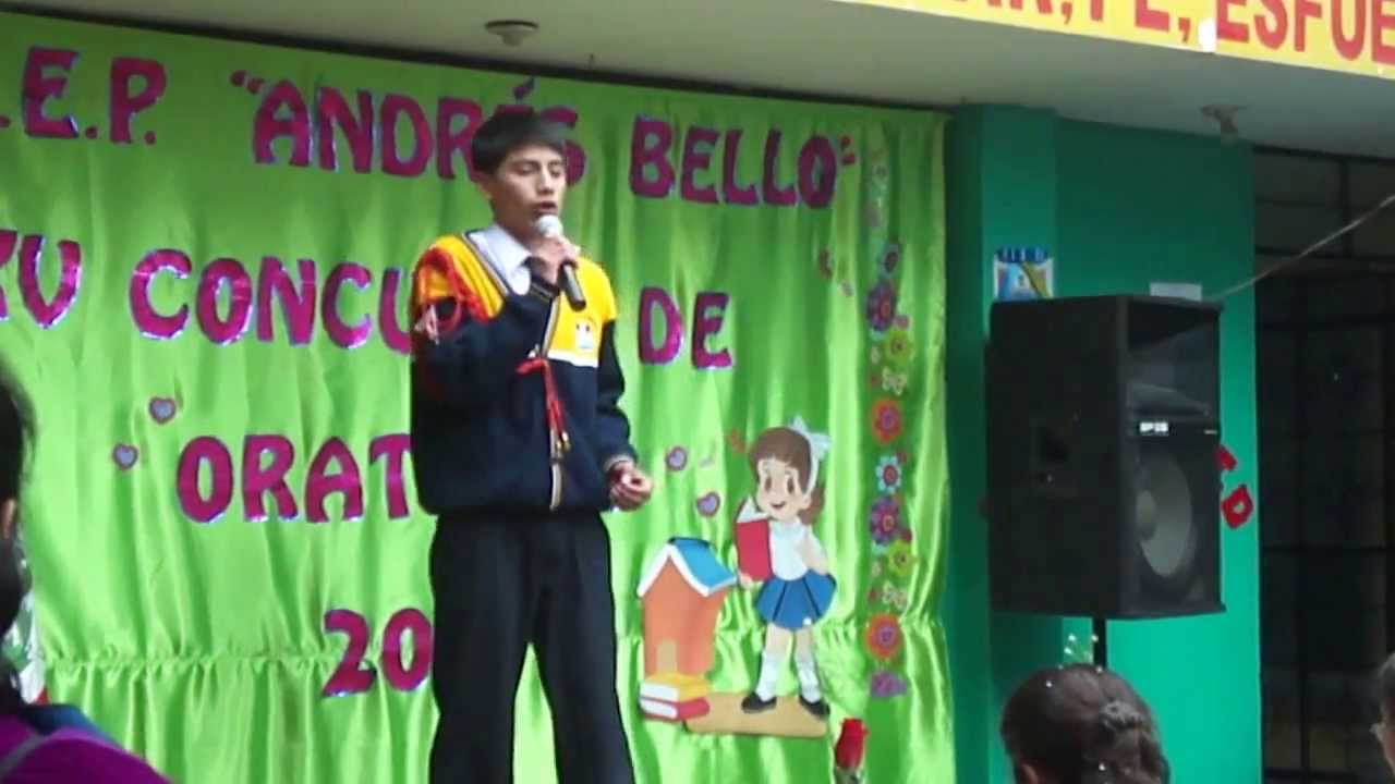 CONCURSO DE ORATORIA _ CULTIVEMOS VALORES