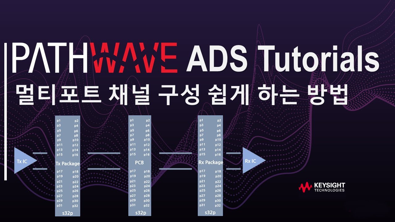 [PathWave ADS 튜토리얼] 멀티포트 채널 구성 쉽게 하는 방법