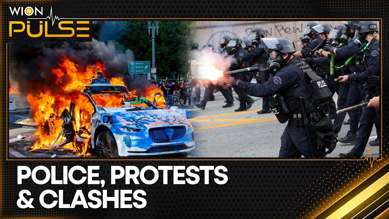 Large Police Deployment Across the City of Los Angeles After Violent Clashes With Protesters | WION