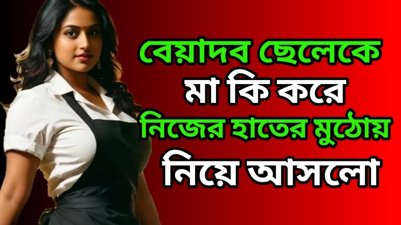 বেয়াদব ছেলেকে মা কি করে নিজের হাতে মুঠোয় নিয়ে আসলো ||MOM SON NEW STORY ||MAA O CHELER VIRAL GOLPO