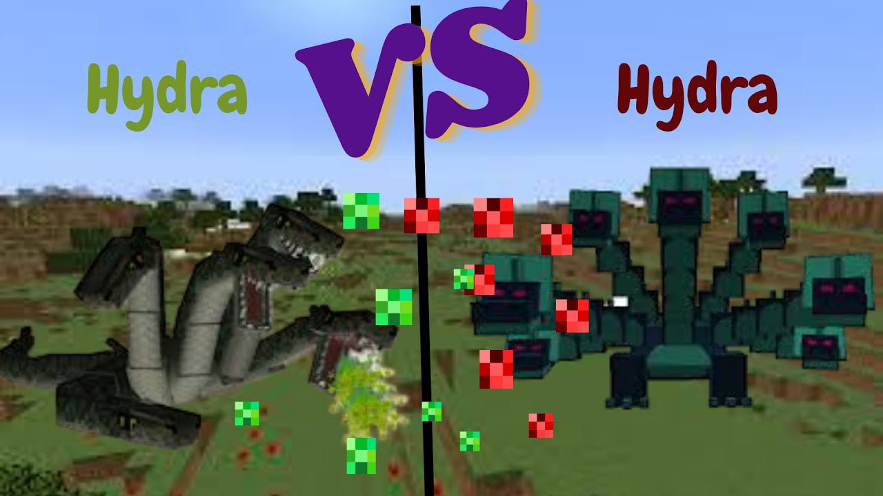 Hydra vs Hydra (Mob battle)