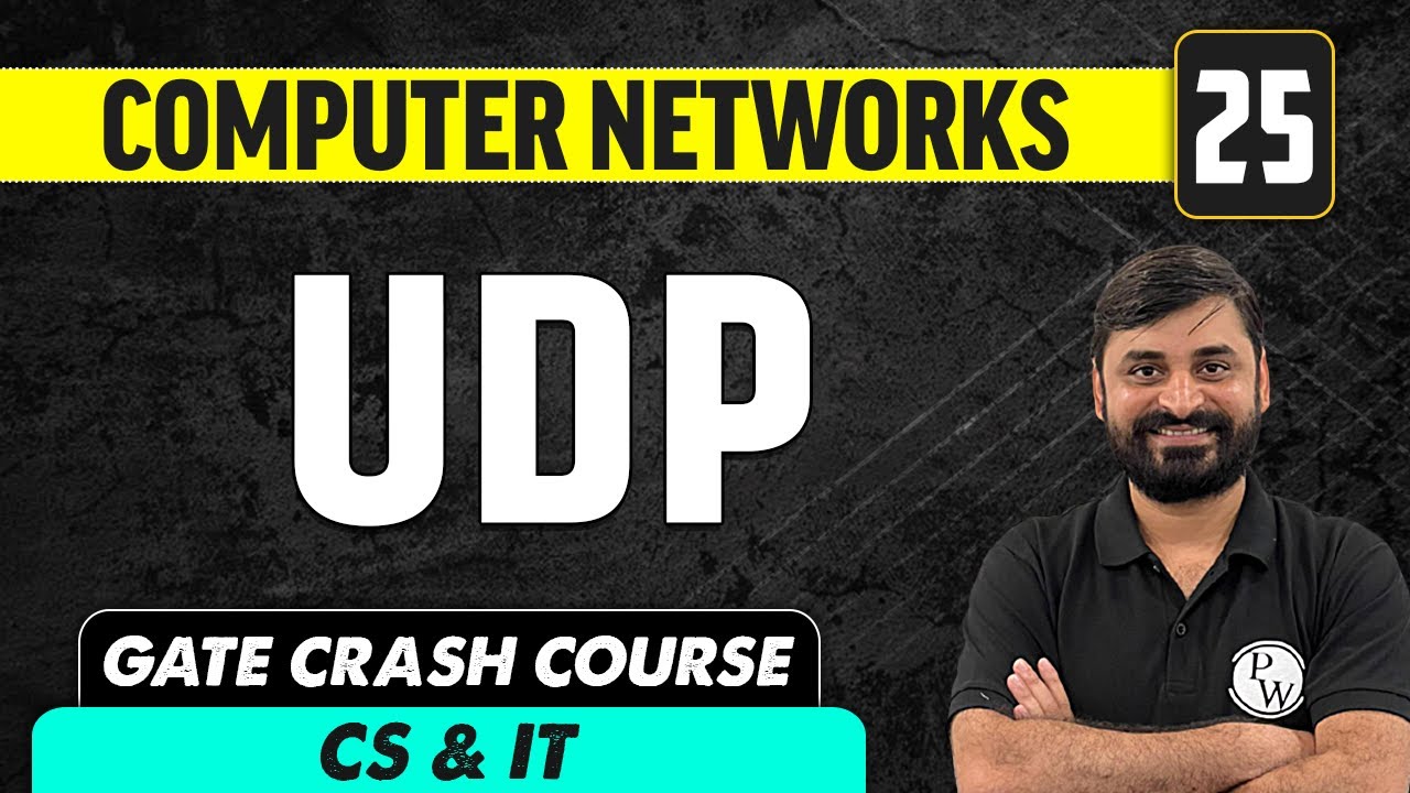 Computer Network 25 | UDP | CS & IT | GATE Crash Course
