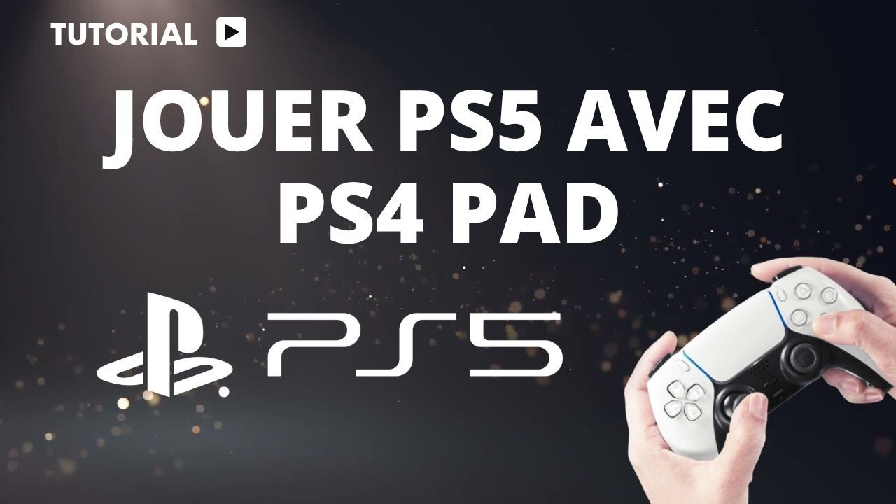 Comment jouer à des jeux PS5 avec une manette PS4