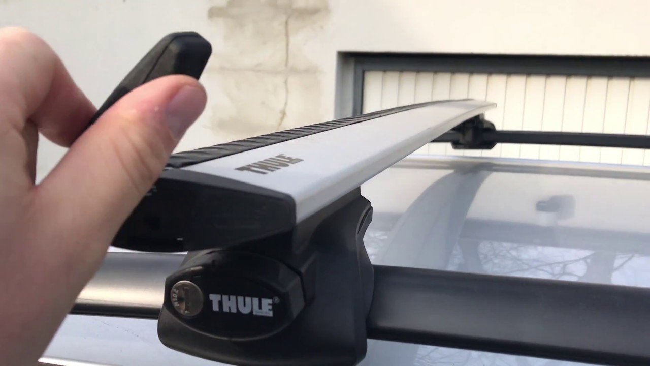 Ersteindruck & Funktion Thule Wingbar 961 m Rapid Fußsatz 757