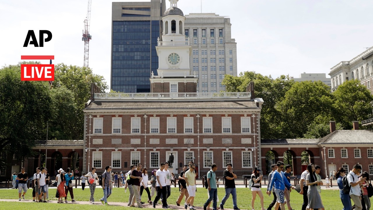 LIVE: America 250 time capsule burial in Philadelphia on July 4th