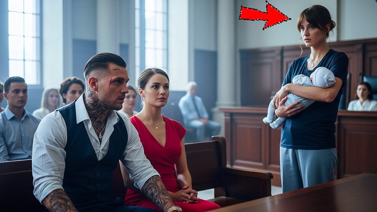 She Came to the Divorce Holding a Newborn—The Mafia Boss with His Lover Froze in Shock