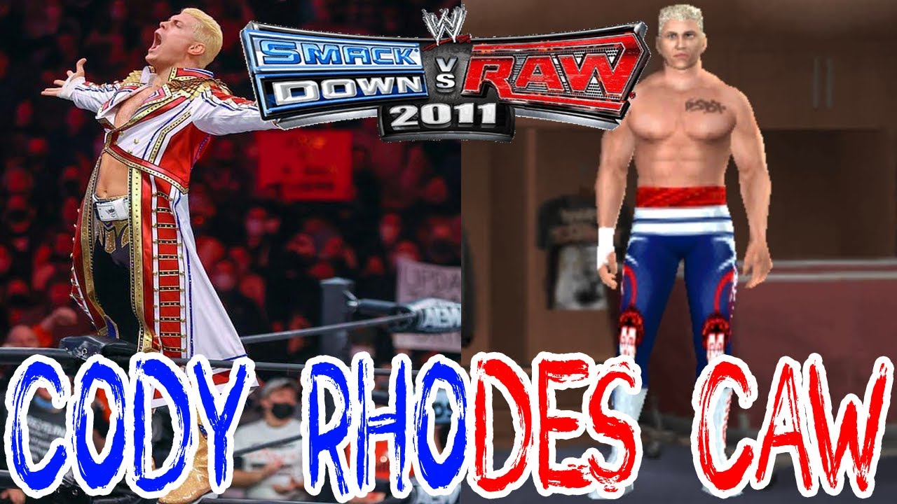 WWE SvR 2011 Cody Rhodes CAW PSP