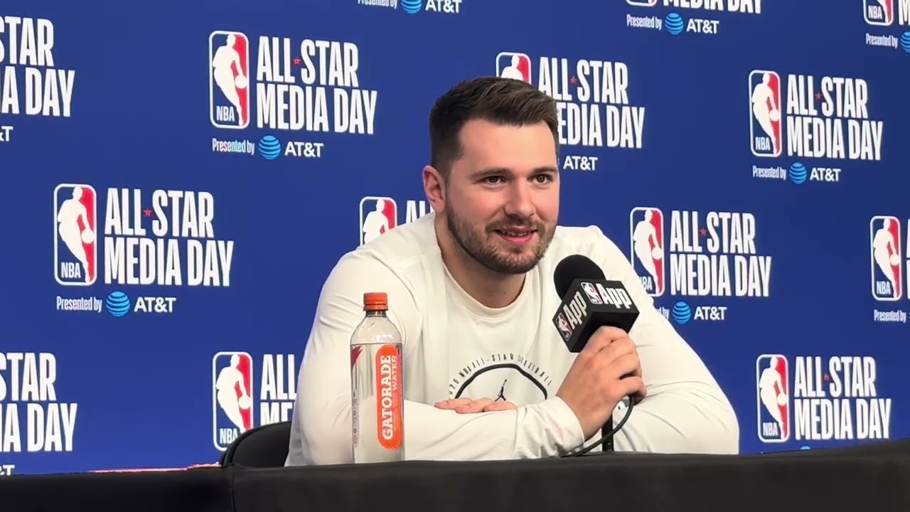 Luka Doncic Speaks At 2026 NBA All-Star Media Day