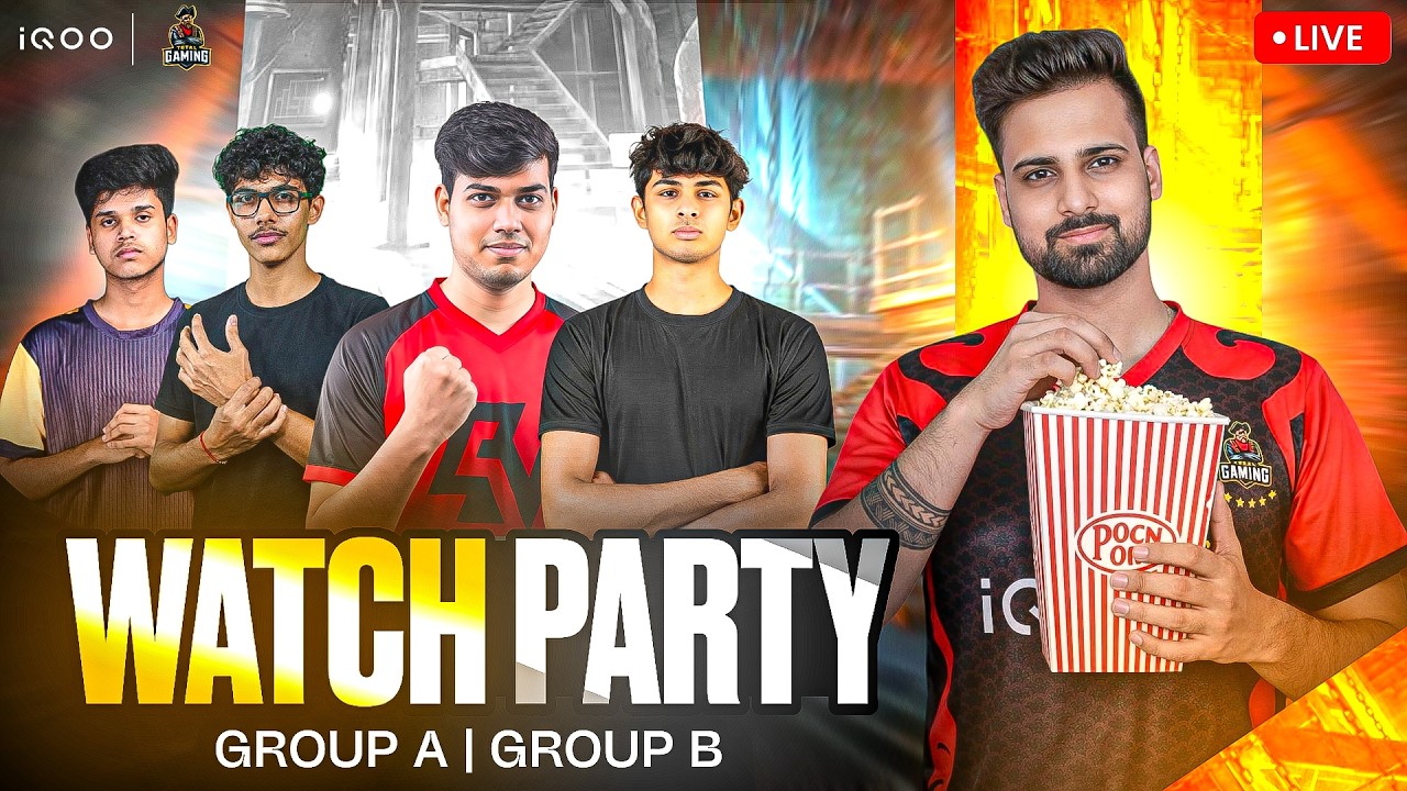 KNOCKOUT MATCHES WATCHPARTY (AxB) WITH BOOTCAMP MEMBERS I TOTAL GAMING ESPORTS I