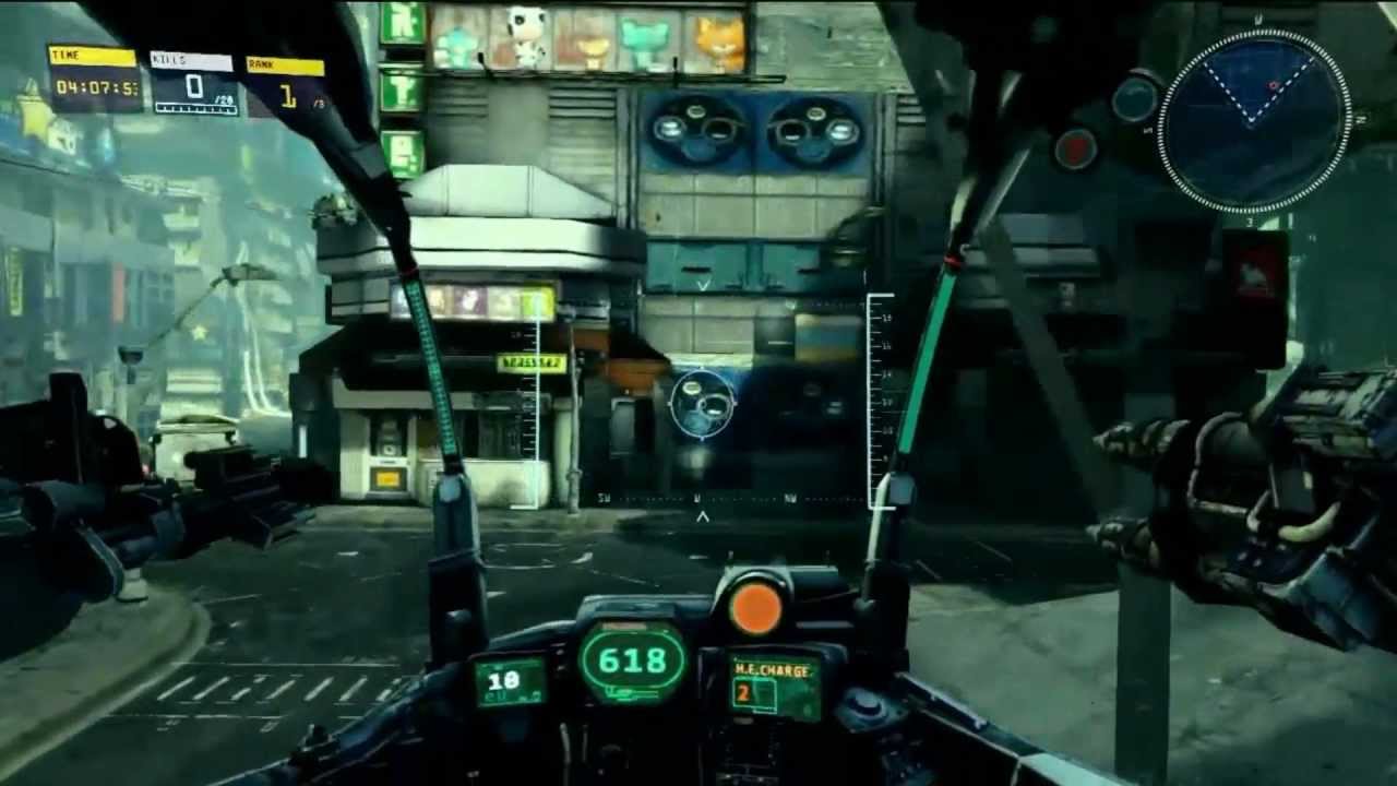 HAWKEN running on Gaikai [HD]