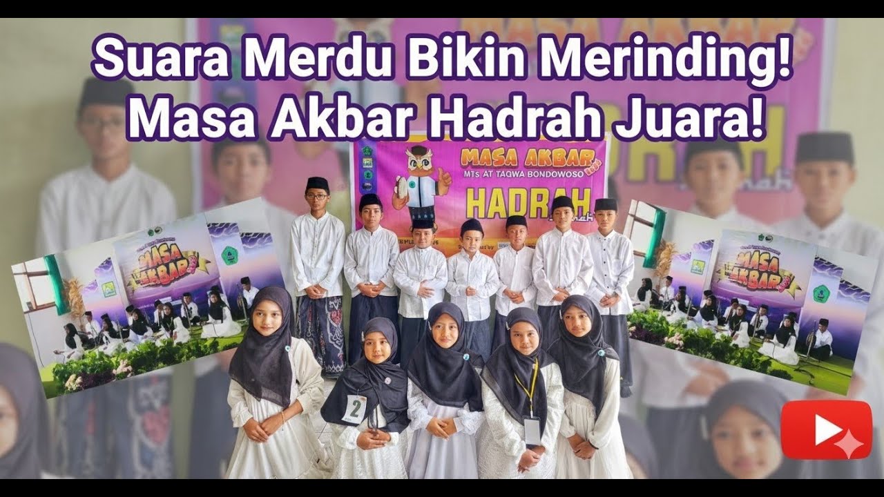 JUARA III LOMBA HADRAH UPTD SPF SDN KOTAKULON 1 BONDOWOSO