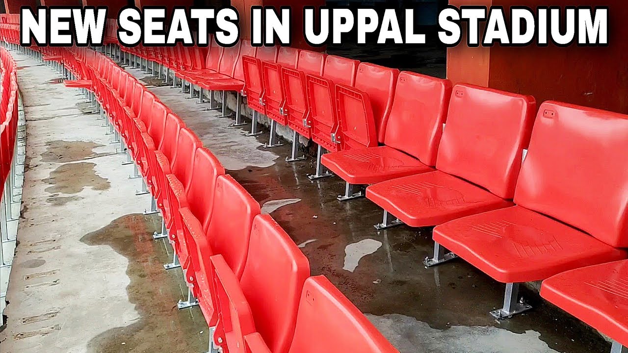 uppal stadium renovation updates | new seats installed | uppal stadium repair #uppalstadium  #rgis