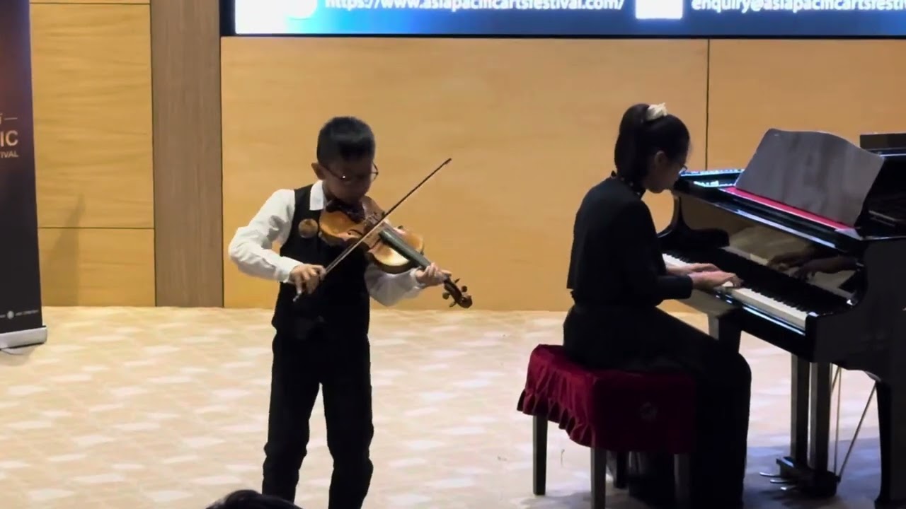 2024 Singapore International Music Competition (Malaysia) - Gold 1st Prize Award Lim Shi Zhan