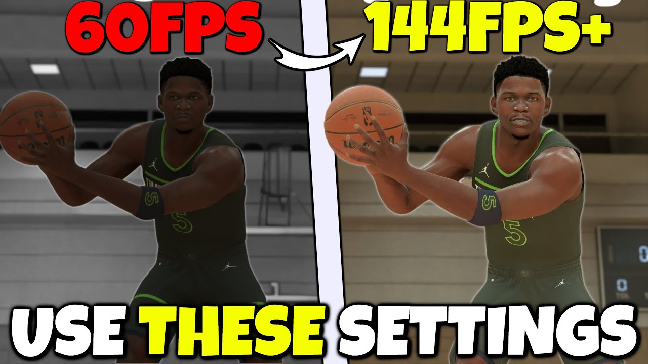 Лучшие настройки графики для NBA 2K25 (устранение задержек и тормозов)