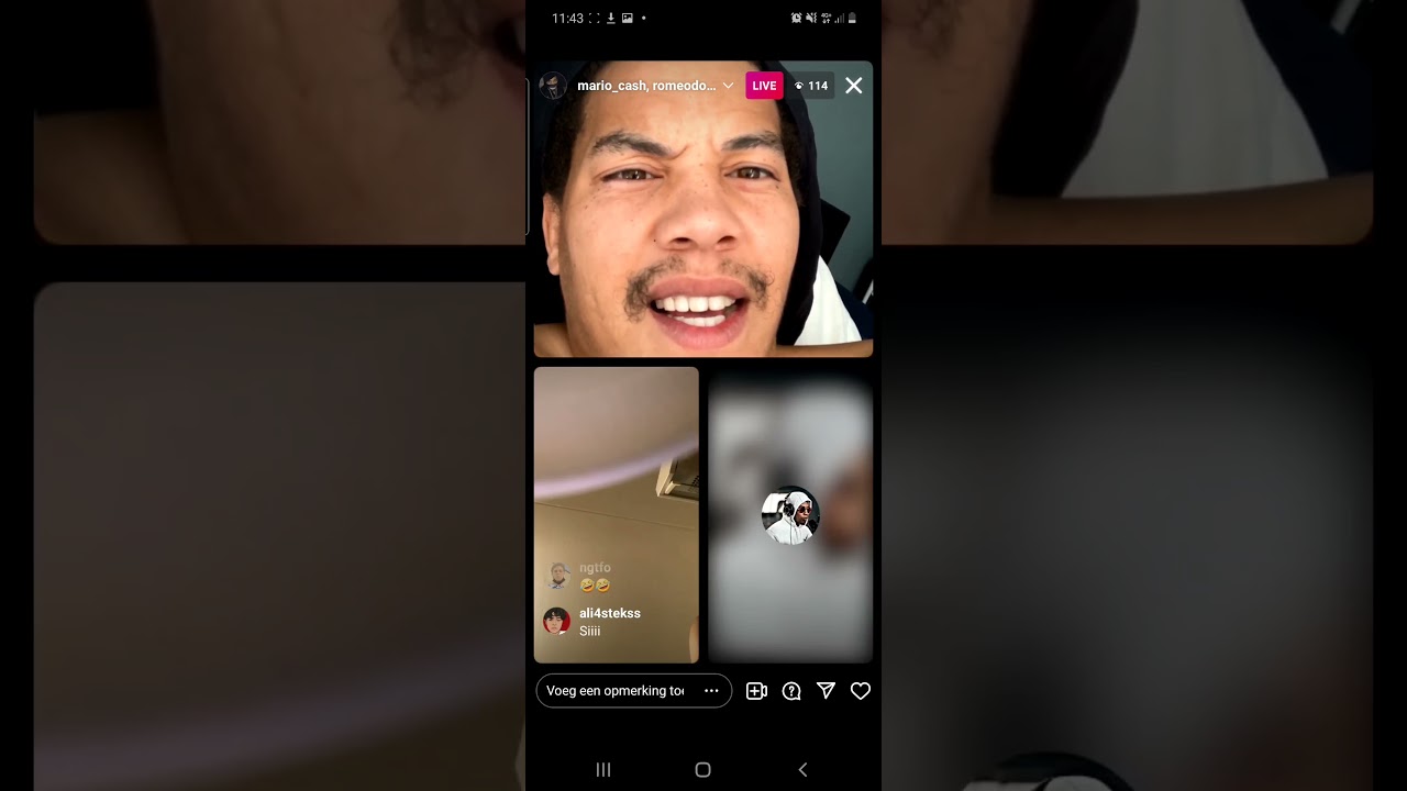 mario cash💶 insta live  🤣🤣🤣