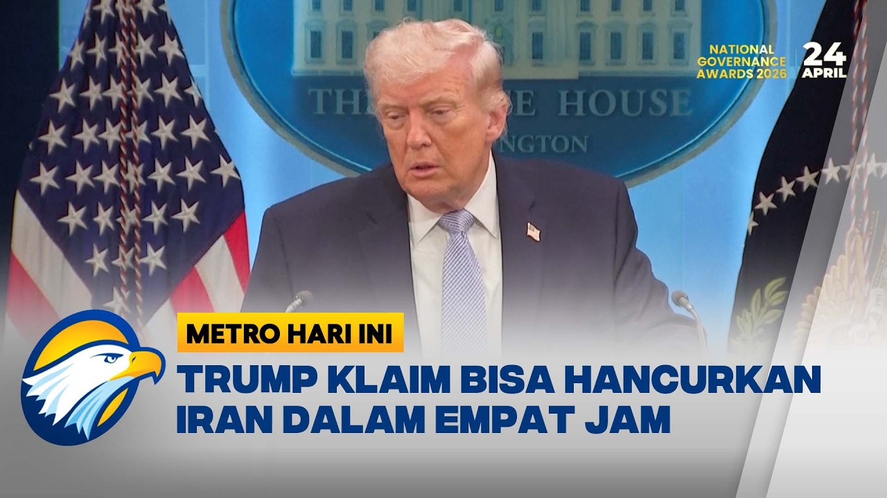 Trump Siap Lumpuhkan Iran Dalam Semalam, Serangan Besar Akan Terjadi? - [Metro Hari Ini]