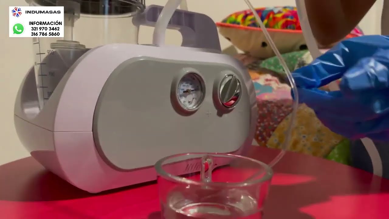 Uso del Succionador ADS 100