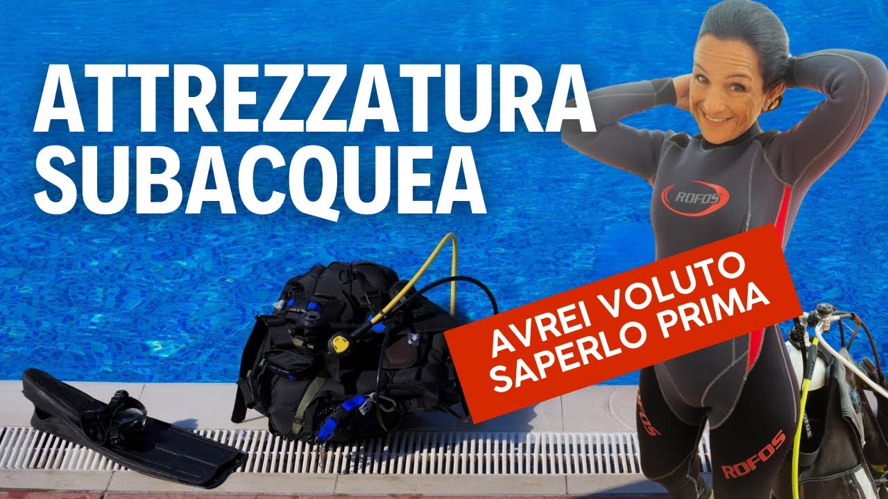 Cosa serve per fare immersioni? Guida alla scelta dell'attrezzatura subacquea per chi inizia 2024
