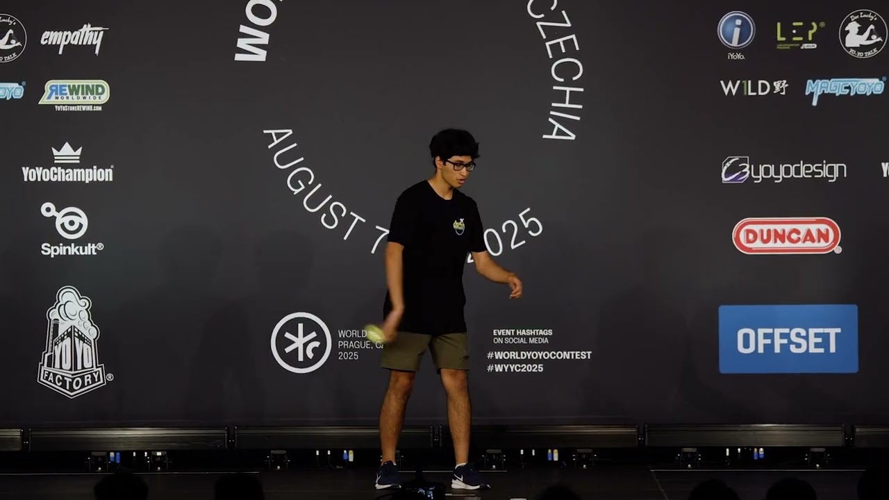 21st Place – Maneet Bedi – 4A Semi final – World YoYo Contest 2025