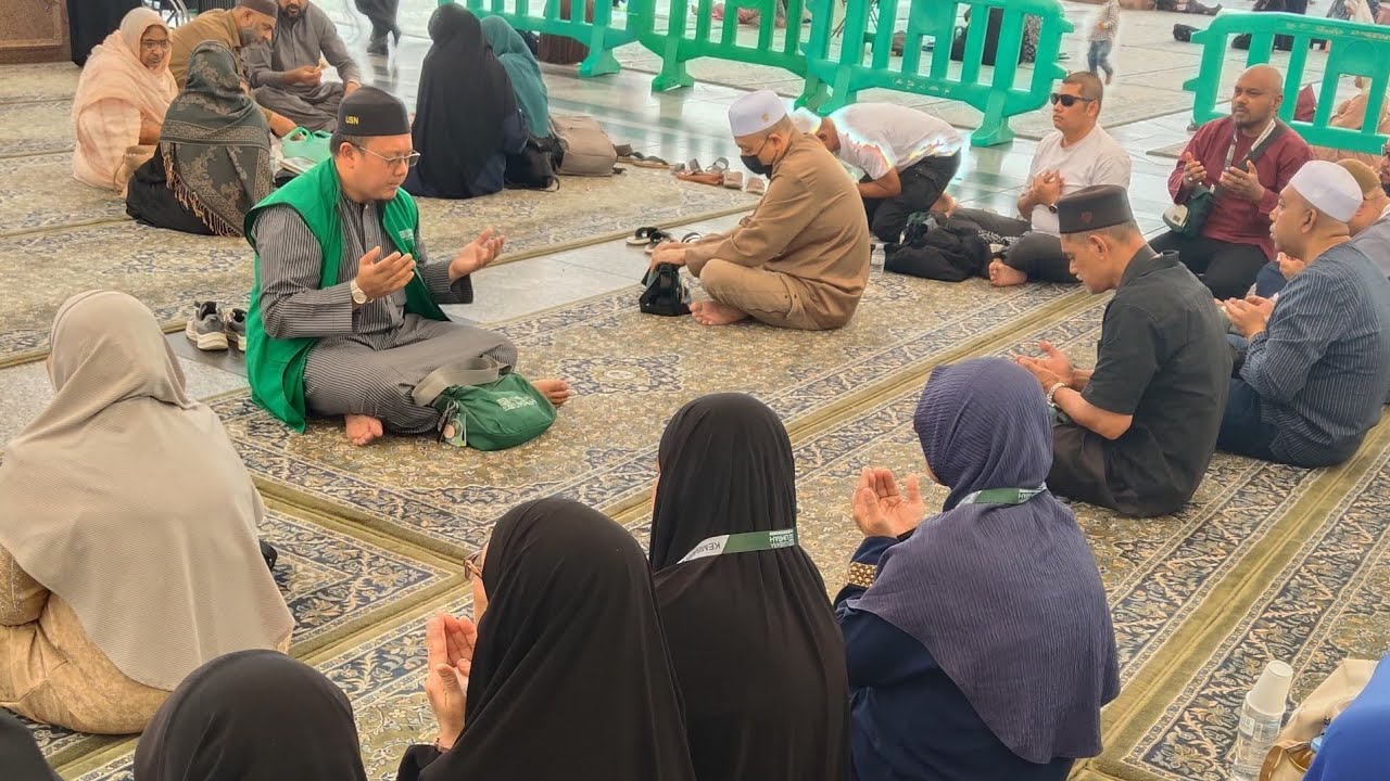 ZIARAH WADA DARI MASJID NABAWI - UCAPAN DARIPADA PARA JEMAAH KU28 2026