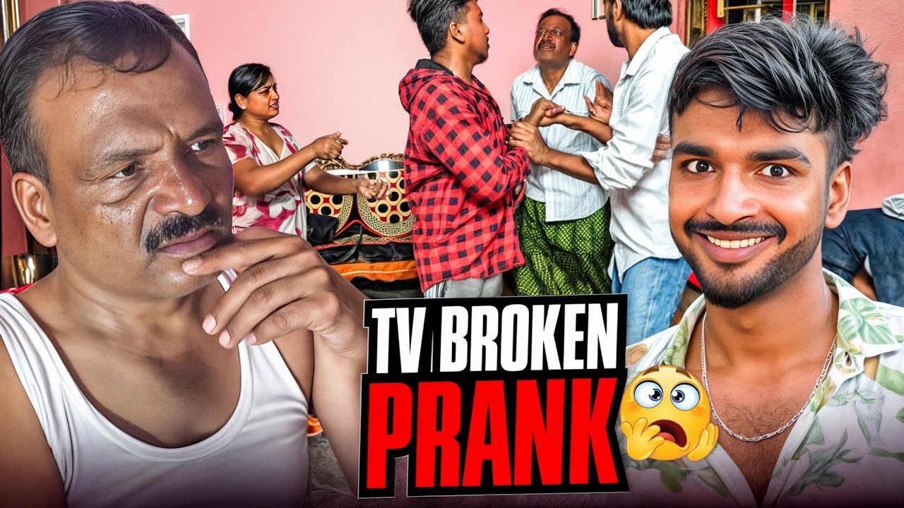 TV Broken Prank On ಅಪ್ಪ🤣😅Day before Going To GOA🌉 ಊರ್ thumba ಹೇಳ್ಕೊಂಡ್ ಬಂದೆ Goaಗೆ ಹೋಗ್ತಾ ಇದಿನಿ ಅಂತ🤣😅