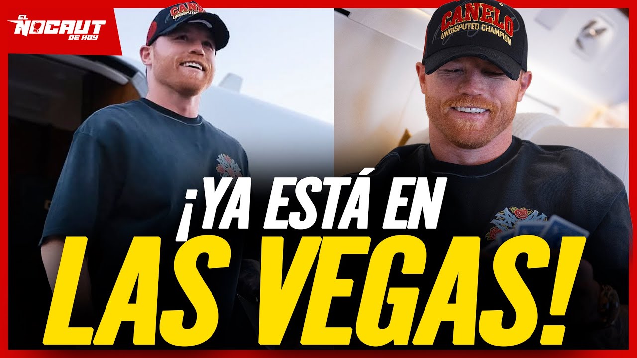 ASÍ fue el EXTRAVAGANTE VIAJE de SÁUL CANELO ÁLVAREZ a LAS VEGAS para PELEAR ante TERENCE CRAWFORD