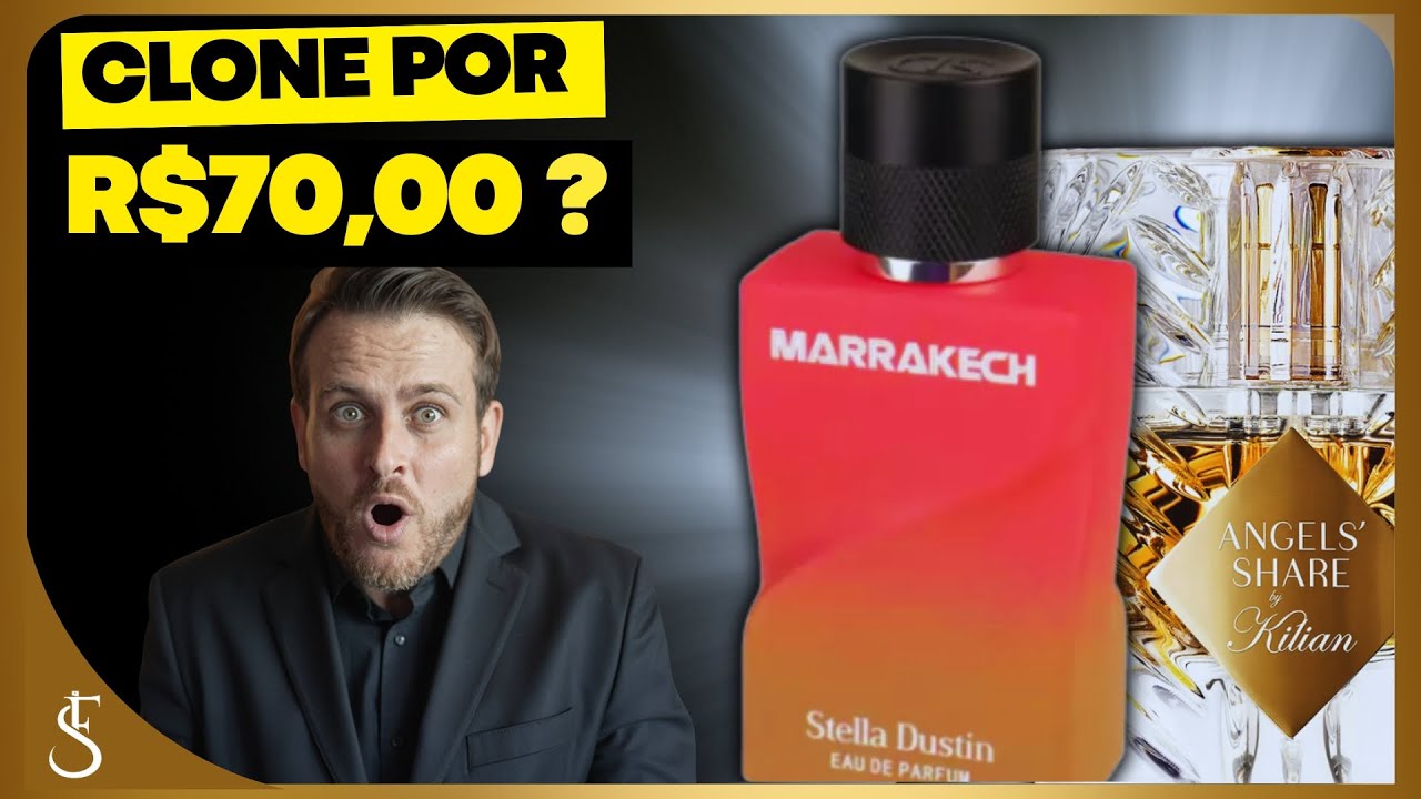 Marrakech de Stella Dustin | CLONE do ANGELS SHARE de Kilian que Cabe NO SEU BOLSO!!! #perfume