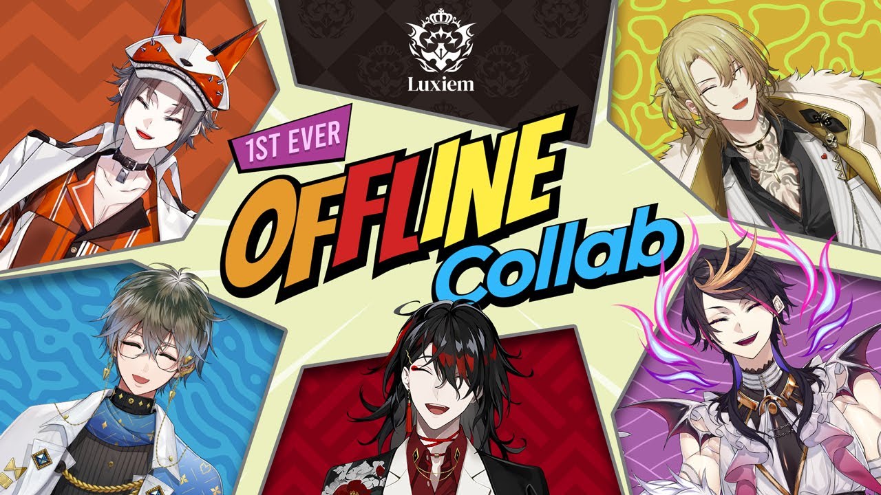 #Luxiem FIRST EVER offline collab!