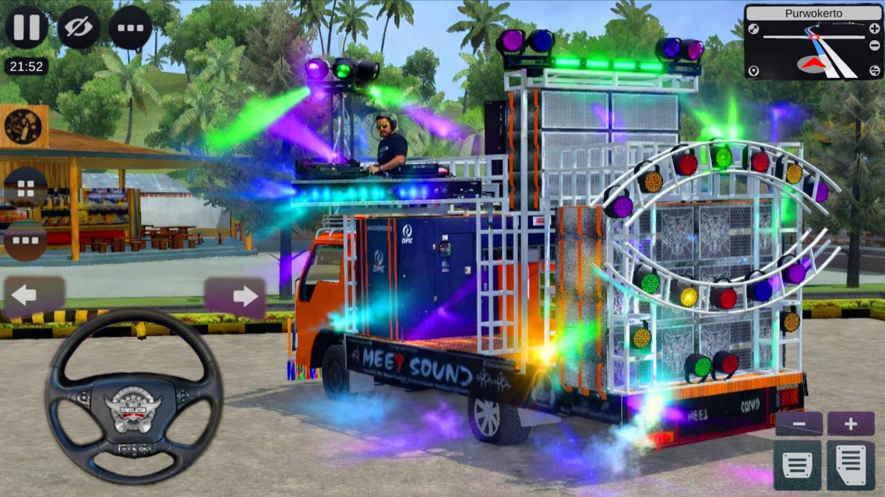 Loading dj truck game ! Dj truck game bus Simulator Indonesia ! Dj truck ! Hindi Bollywood dj song 