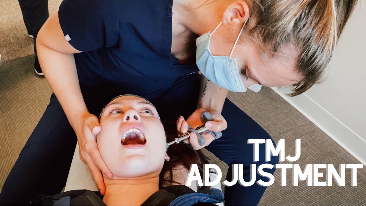 TMJ Chiropractic Adjustment!