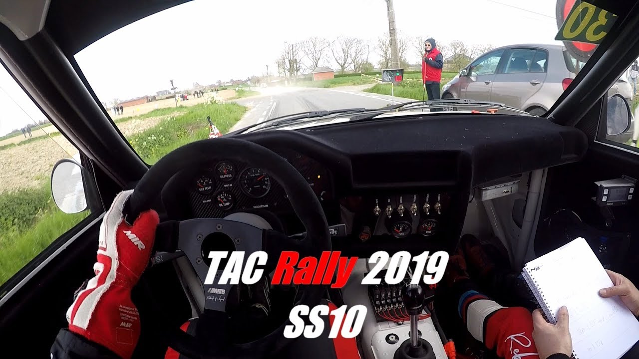#ONBOARD TAC Rally 2019 SS10 #BMW M3 E30 by Mats vd Brand & Eddy Smeets