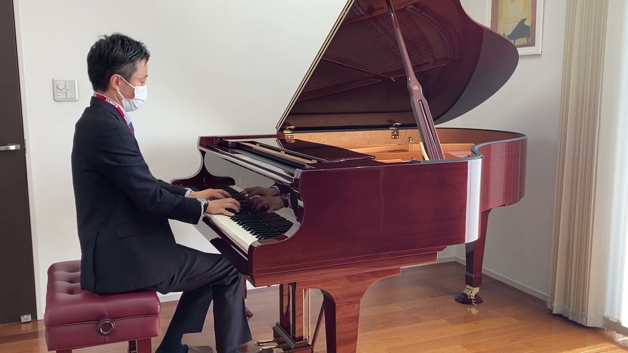 カワイ　グランドピアノ　SK-3マホガニー　SHIGERU　KAWAI