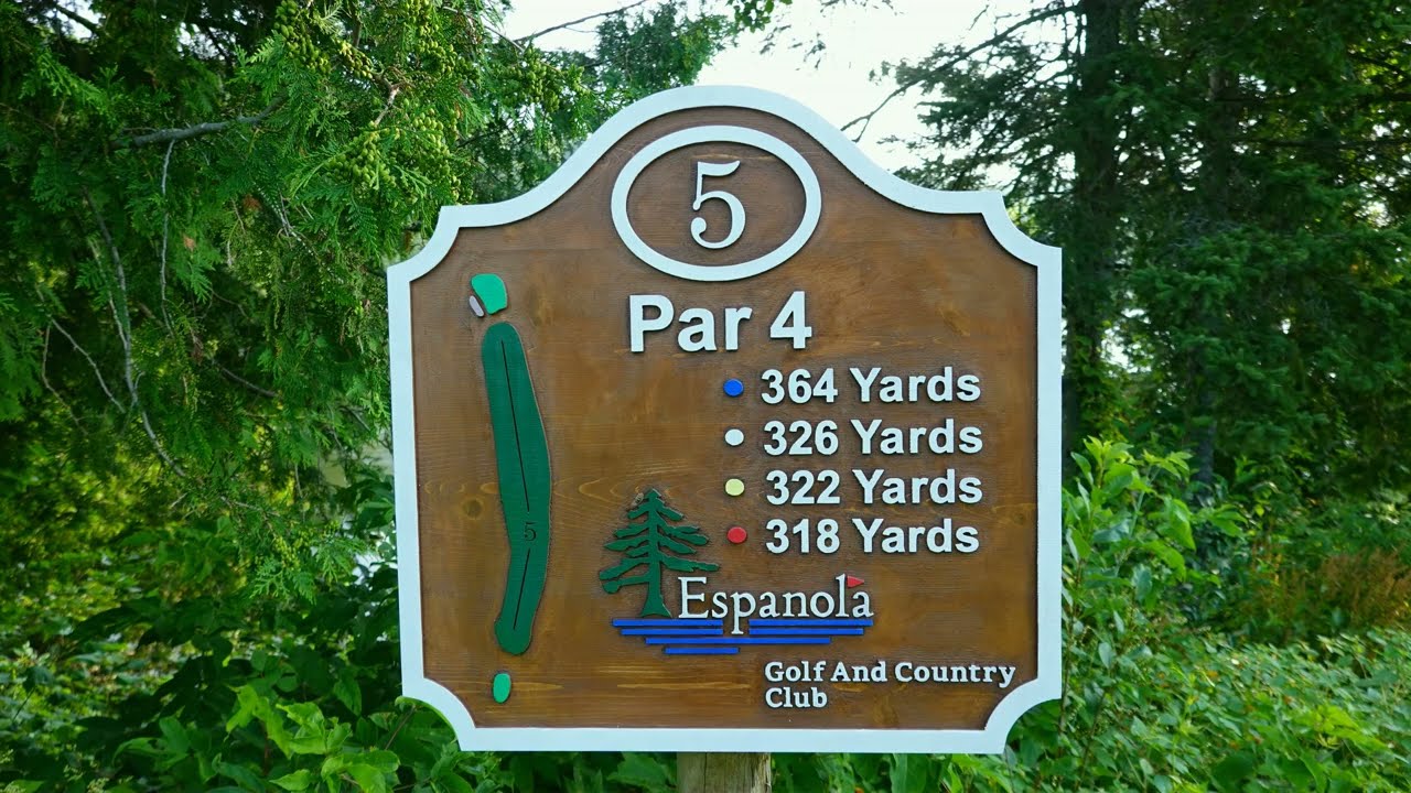Espanola Golf Course Hole 5