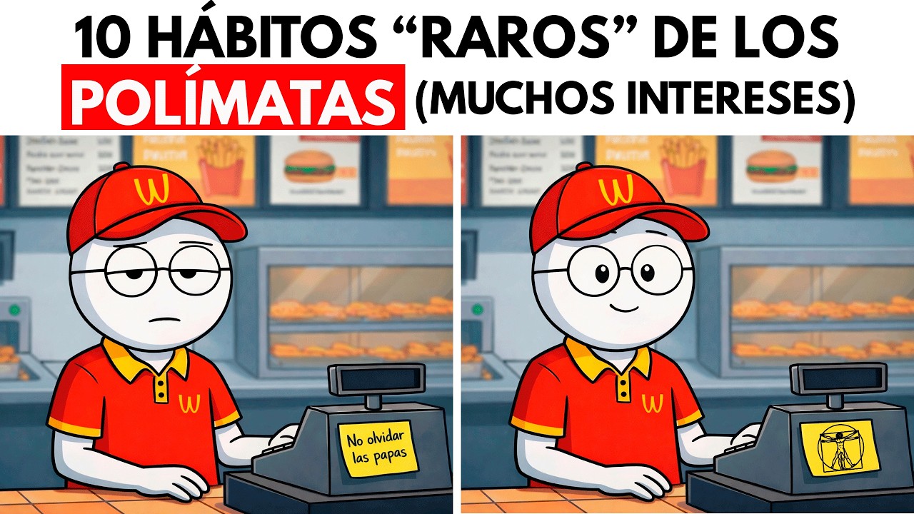 10 HÁBITOS RAROS de las personas 