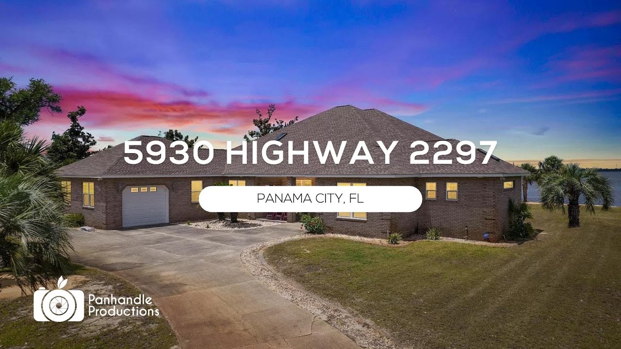 Boatable Waterfront Home: 5930 Highway 2297, Panama City, FL