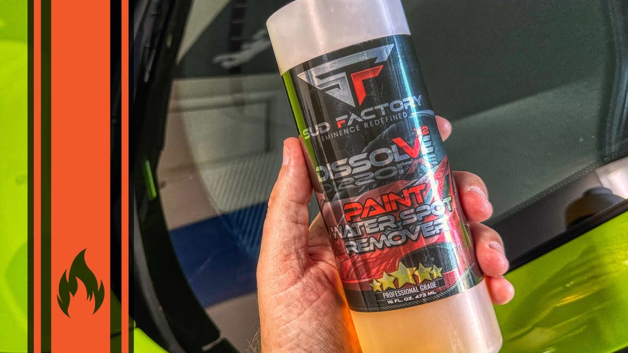 Может ли Sud Factory Dissolve X2 удалить пятна жёсткой воды в Аризоне? Проверено на автомобиле и ...