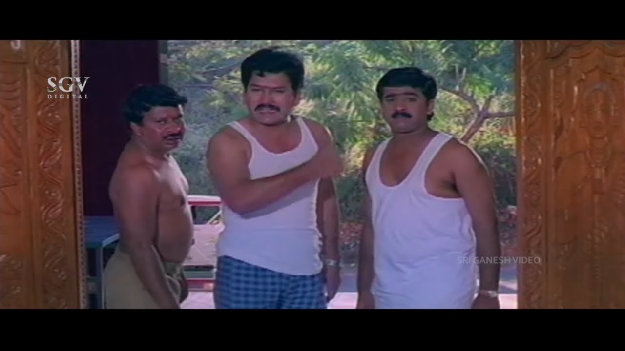 Darshan Insults Sisters Husbands In His Marriage | Ellara Mane Dosenu Kannada Movie Parts 03